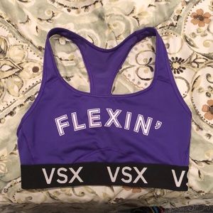 Victoria’s Secret purple sports bra